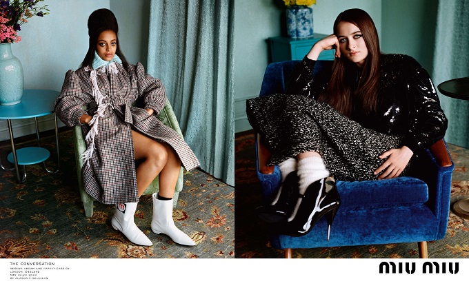 Miu Miu The Convesation Fall Winter 2018 Advertising Campaign