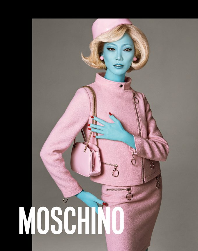 Moschino Fall Winter 18 AD Campaign by Steven Meisel
