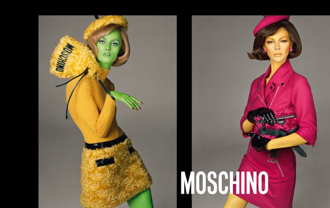 Moschino Fall Winter 18 AD Campaign by Steven Meisel
