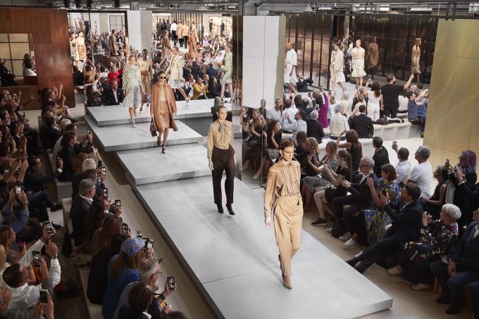 Burberry's Riccardo Tisci shows off first collection at LFW