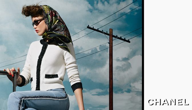 Chanel: campagna pubblicitaria occhiali Autunno-Inverno 2018/19 CHANEL presenta la campagna pubblicitaria occhiali Autunno‑Inverno 2018/19, attraverso un viaggio a cielo aperto di Luna Bijl.