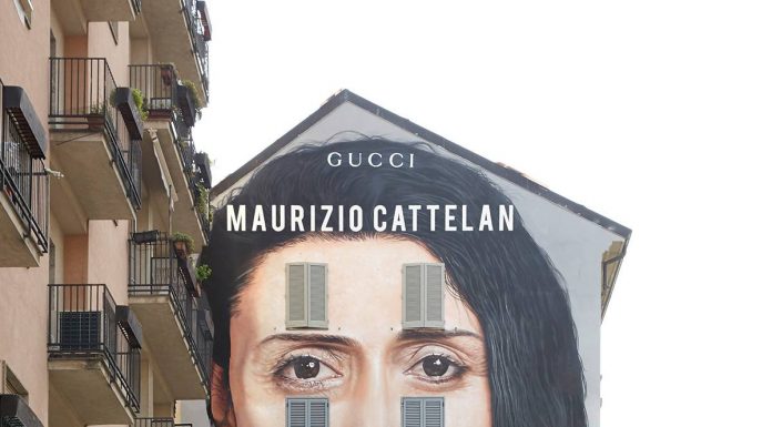 Gucci announcing “The Artist is Present” by Maurizio Cattelan Gucci announcing The Artist is Present by Maurizio Cattelan