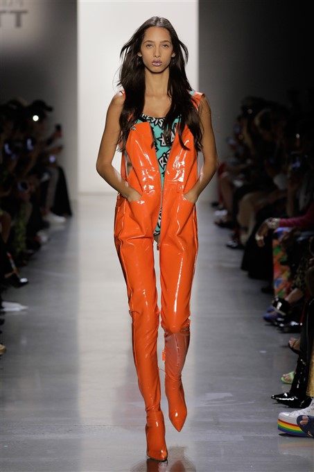 NYFW: Jeremy Scott imagines a runway collection in a gender fluid postmodern world.