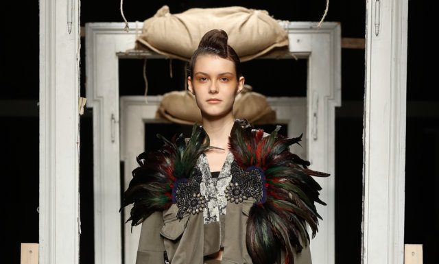 MFW: Antonio Marras e la principessa africana MFW: Antonio Marras e la principessa africana