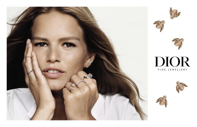 La Rose Dior: la campagna con la modella Anna Ewers