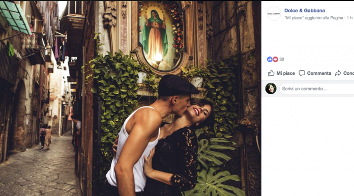 Ines Trocchia e Stefano Berretti per Dolce & Gabbana Ines Trocchia e Stefano Berretti per D&G