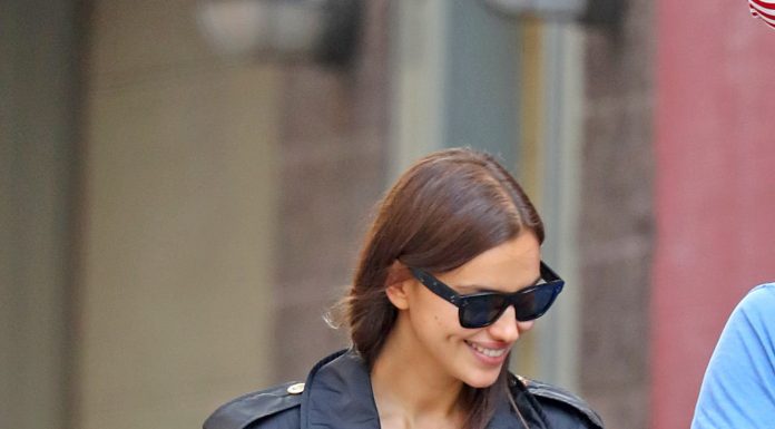 Irina Shayk indossa Burberry Irina Shayk indossa Burberry