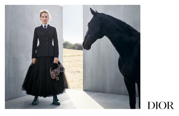 Jennifer Lawrence per Dior fashionpress.it
