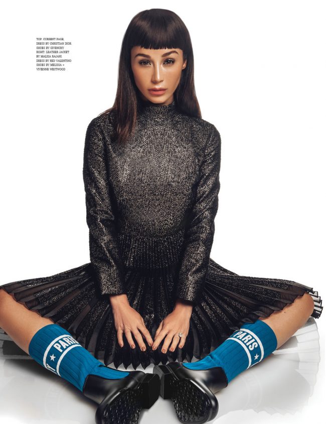 Cara Santana for INLOVE magazine by Ryan Jerome. fashionpress.it