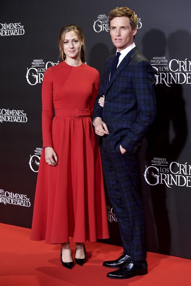 Hannah Redmayne wore Dior by Maria Grazia Chiuri to the Premiere of “Fantastic Beasts”.