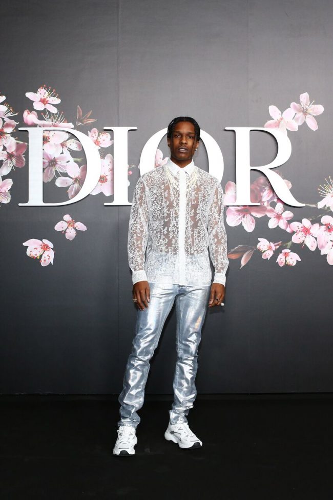 A$AP Rocky attends the photocall at the Dior Pre Fall 2019 Men's Collection on November 30, 2018 in Tokyo, Japan.