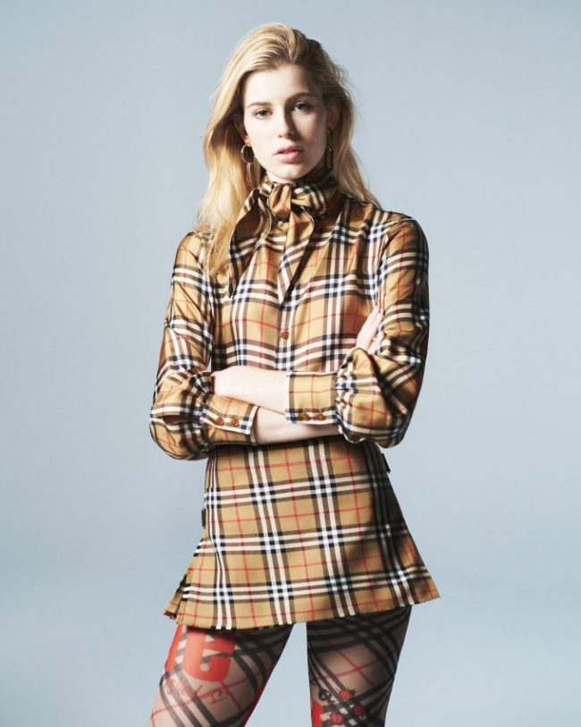 Vivienne Westwood & Burberry campaign shot by David Sims