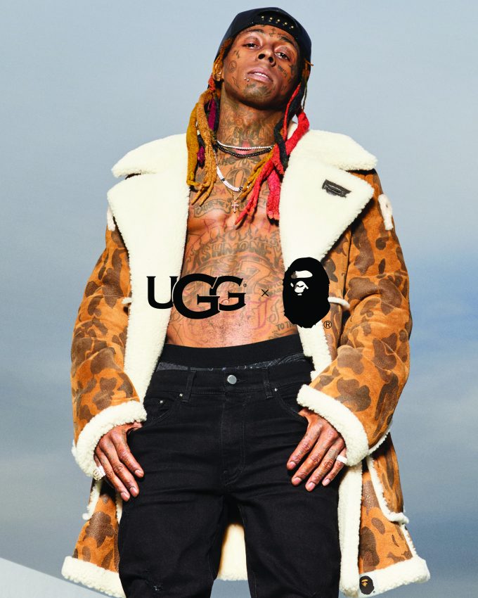 Lil Wayne Stars in the UGG x BAPE Campaign
