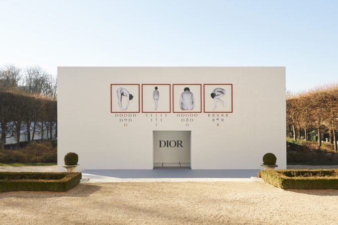 Christian Dior AW19 Show Scenography – Tomaso Binga fashionpress.it