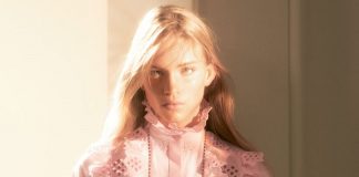 Rebecca Leigh Longendyke Models Alberta Ferretti SS19 Collection