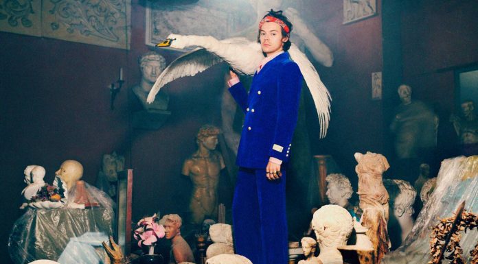 Harry Styles per Gucci Tailoring Harry Styles per Gucci Tailoring
