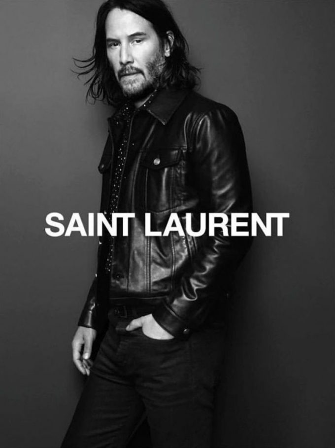 Keanu Reeves Stars in Saint Laurent's Fall 2019 Campaign