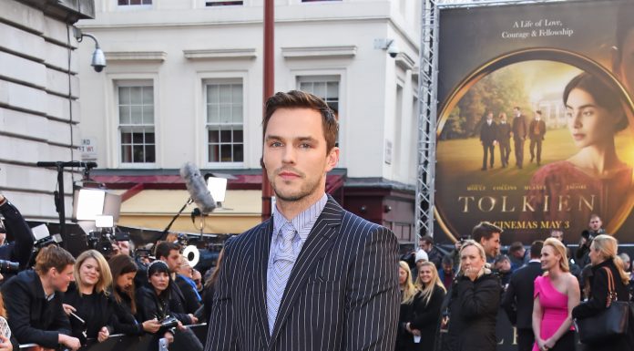 VIP Dressing: Nicholas Hoult wearing Burberry Nicholas Hoult wearing Burberry to the premiere of Tolkien in London