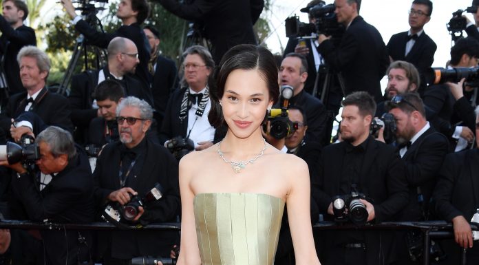 Cannes, actress Kiko Mizuhara is dressed and made up by Dior Actress Kiko Mizuhara, Dior Make Up Ambassador, is dressed and made up by Dior