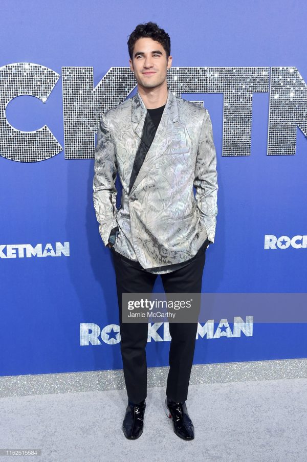 Stars in Dior: Darren Criss to the Premiere of "Rocketman" (New York)