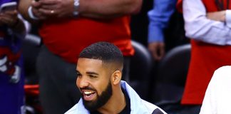 Drake wearing Burberry in Toronto 10.6.19