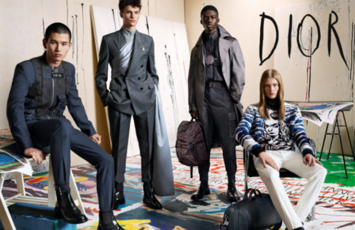 The new Dior Homme campaign celebrates the work of Raymond