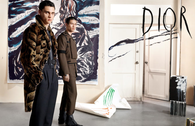The new Dior Homme campaign celebrates the work of Raymond Pettibon