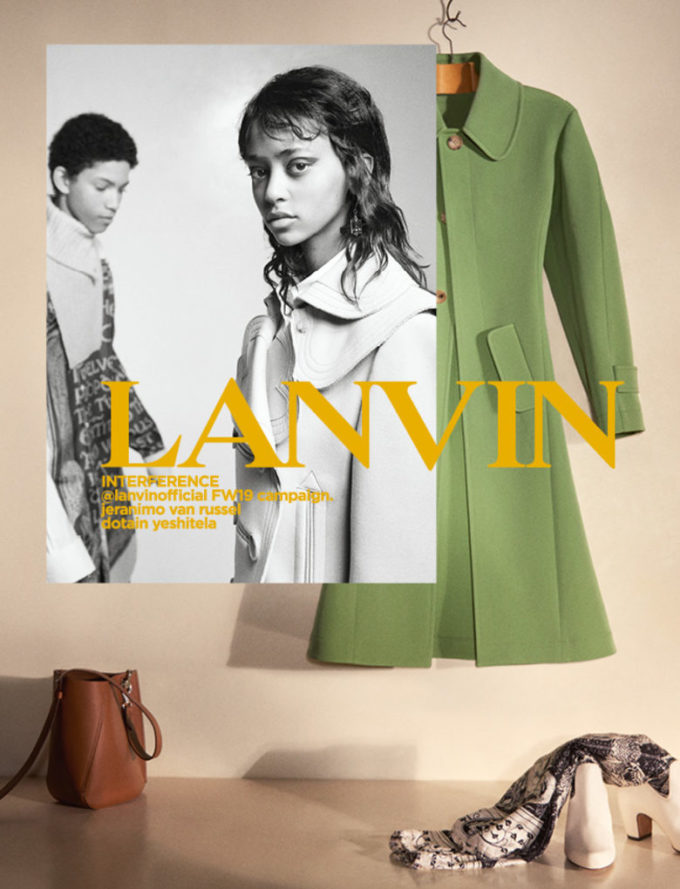 Bruno Sialelli Launches Pure Artistry In Lanvin's Fall 2019 Campaign Lensed By Glen Luchford 