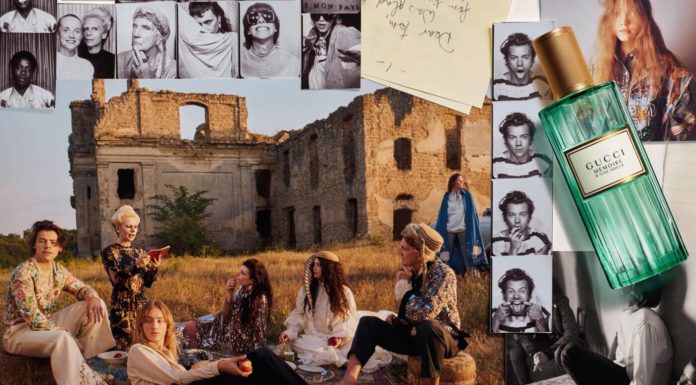 Gucci Mémoire d’une Odeur Fragrance Campaign with Harry Styles Gucci Mémoire d'une Odeur Fragrance Campaign with Harry Styles