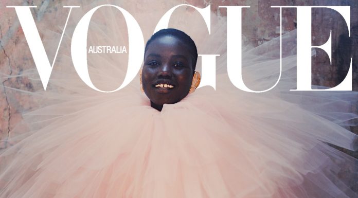 Andrew Nuding for Vogue Australia with Adut Akech Adut Akech by Andrew Nuding for Vogue Australia