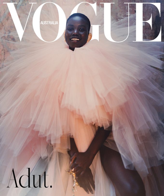 Adut Akech by Andrew Nuding for Vogue Australia