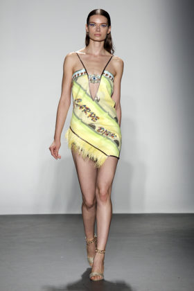 NYFW Custo Barcelona Spring Summer 2020 Collection Wet Paint