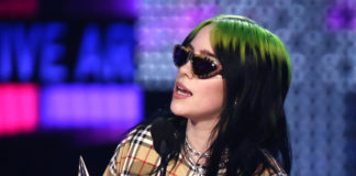 Billie Eilish wearing Burberry