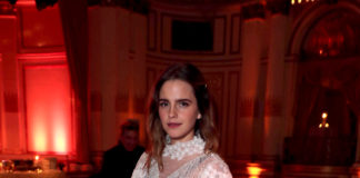 Emma Watson wearing Burberry - "Little Women" After Party in New York