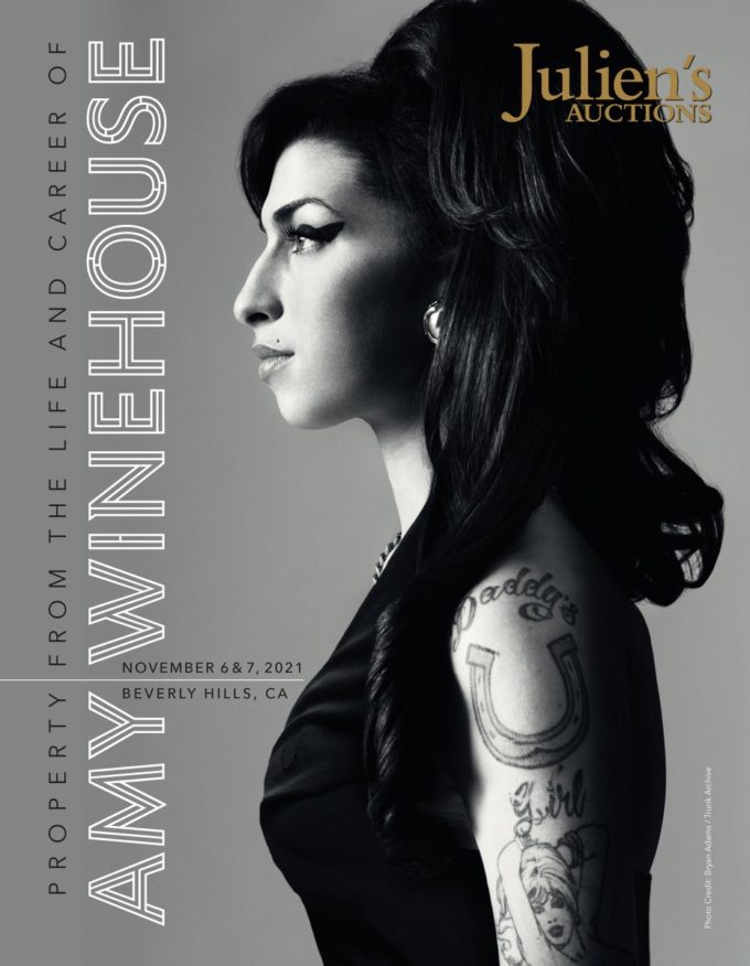 Julien's Auctions announces Property from the life and career of Amy Winehouse