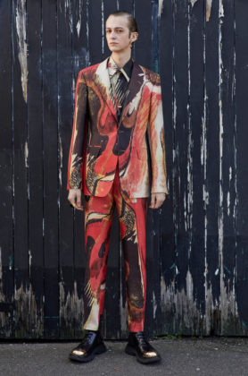 Alexander McQueen, the Autumn Winter 2020 Menswear Collection revealed in Milan