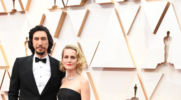 Adam Driver wearing Burberry to the Academy Awards in Los Angeles Adam Driver wearing Burberry to the Academy Awards in Los Angeles