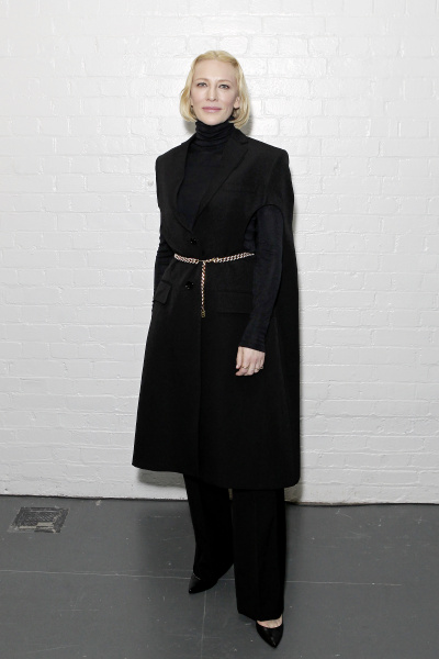 London Fashion Week – Cate Blanchett attends Burberry’s Show