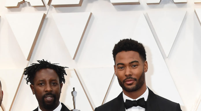 92nd Academy Awards: Djibril Zonga and Ladj Ly, both in Dior Men Djibril Zonga wore a Dior Men Spring 2020