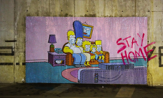 Coronavirus, a Pompei Street Art di Nello Petrucci per #iorestoacasa la Street Art dell’artista Nello Petrucci a Pompei per combattere il Coronavirus e invitare tutti a stare a casa #iorestoacasa
