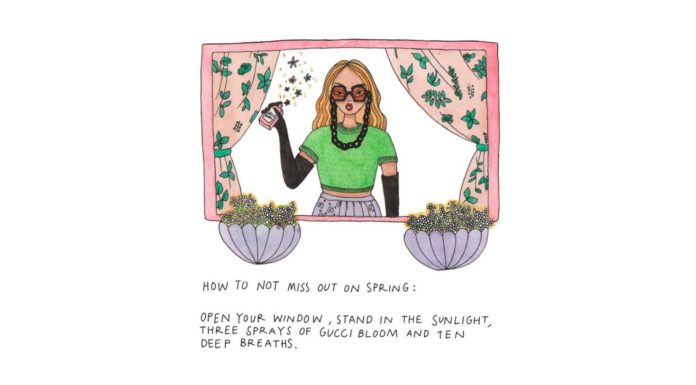 Le illustrazioni di Emma Allegretti per Gucci Beauty Le illustrazioni di Emma Allegretti per Gucci Beauty