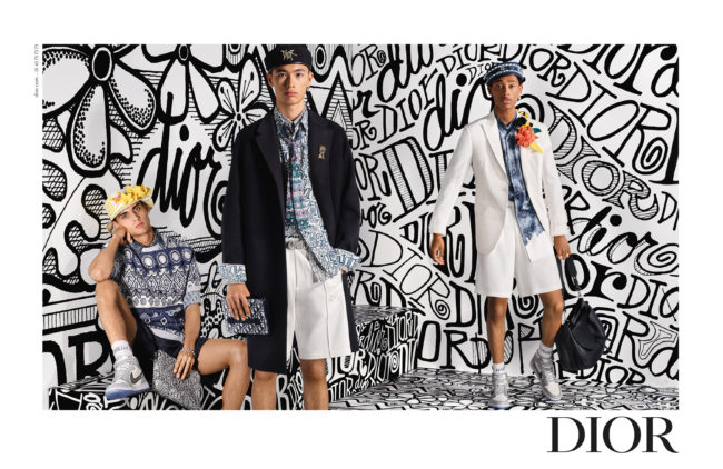 Shawn Stüssy Lends His Wavy Graphics to Dior's Pre-Fall 2020