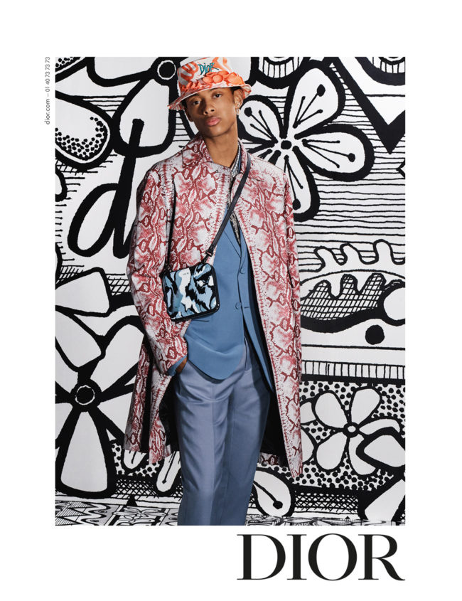 Shawn Stüssy Lends His Wavy Graphics to Dior's Pre-Fall 2020