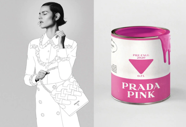 Painted in Prada: Campagna Prada Donna Pre-Fall 2020