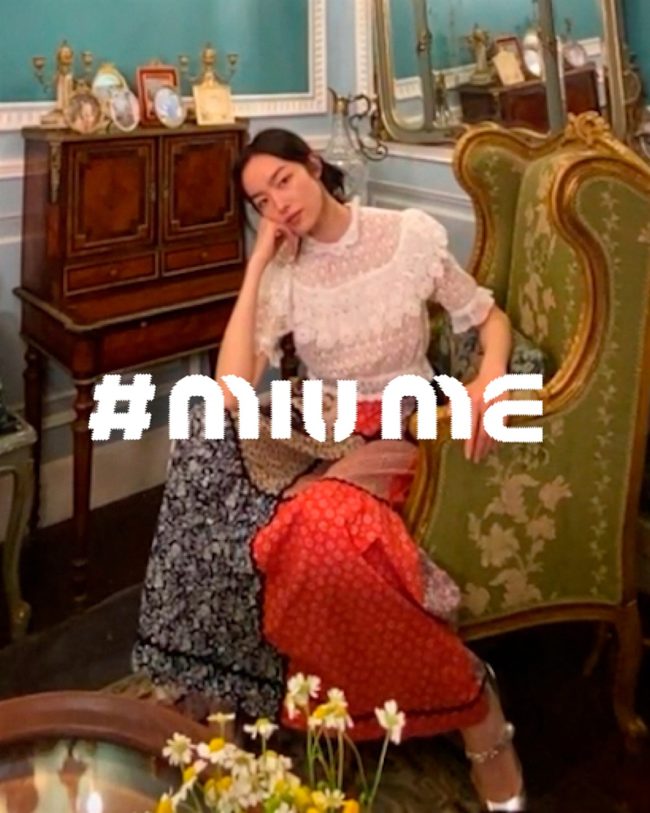 #MiuMe, il nuovo progetto digitale di Miu Miu