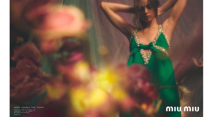 “Here comes the night”: campagna Miu Miu Automne 2020 “Here comes the night” campagna Miu Miu Automne 2020