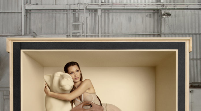 Burberry introduces the Pocket Bag Campaign starring Bella Hadid Burberry introduces the Pocket Bag campaign starring Bella Hadid c Courtesy of Burberry Inez and Vinoodh