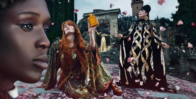 Anjelica Huston e Florence Welch sono le nuove ambassador di Gucci Bloom