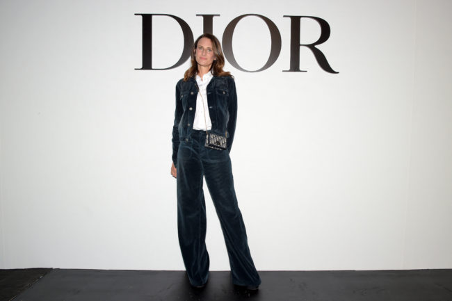 Dior show Arrivals Paris Fashion Week: Camille Cottin, Ludivine Sagnier and Emmanuelle Devos