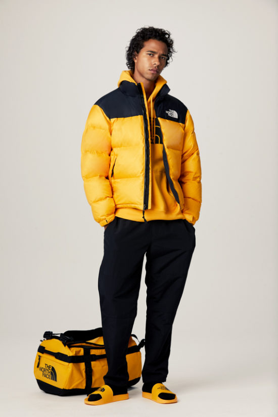 THE NORTH FACE YELLOW ICONS
